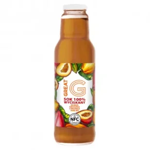 Great Sok guava gruszka limonka jabłko NFC 750 ml - Soki i napoje niegazowane - miniaturka - grafika 1