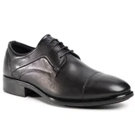 Półbuty damskie - Ecco Półbuty Citytray 51270401001 Black - miniaturka - grafika 1