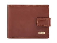 Portfele - OCHNIK skórzany portfel męski SL-191-87 jasny brąz SL-191 - miniaturka - grafika 1
