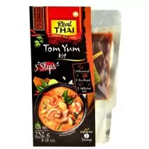 Real Thai Zestaw do Przygotowania Zupy Tom Yum 232g - - Kuchnie świata - miniaturka - grafika 1