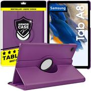 Etui do tabletów - Etui do Samsung Galaxy Tab A8 10.5 SM-X200 SM-X205 | fioletowy - miniaturka - grafika 1