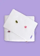 Pościel dla dzieci - POŚCIEL DZIECIĘCA Z PIKOWANIEM - BAMBUSOWA - PREMIUM / PINK - miniaturka - grafika 1