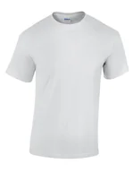 Koszulki męskie - Gildan Męski T-Shirt Heavy Bawełna™ T- Shirt 5000 Biały Biały L - miniaturka - grafika 1