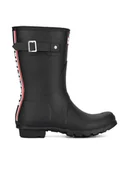 Kalosze damskie - Hunter Kalosze WFS2353RMA Czarny - miniaturka - grafika 1