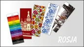 Czasopisma - Zakładki Rosja 5 sztuk - miniaturka - grafika 1