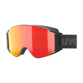 Gogle narciarskie - Gogle narciarskie z wymiennymi szybami Uvex G.GL 3000 TO S1/S3 black mat/red - ONE SIZE - miniaturka - grafika 1