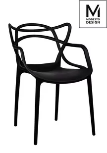 Modesto Design MODESTO krzesło HILO czarne - polipropylen PP044.BLACK - Krzesła - miniaturka - grafika 1