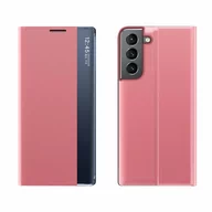 Etui i futerały do telefonów - Hurtel New Sleep Case etui do Samsung Galaxy S23+ pokrowiec z klapką podstawka różowe - miniaturka - grafika 1