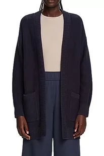 ESPRIT Damski kardigan z dzianiny, 400/granatowy., S - Swetry damskie - miniaturka - grafika 1