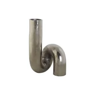 Wazony i flakony - Wazon DKD Home Decor Srebrzysty Aluminium 15 x 15 x 26 cm - miniaturka - grafika 1