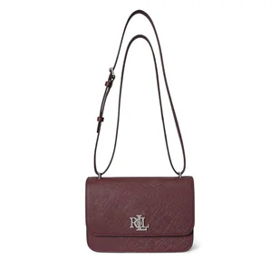 Torebka LAUREN RALPH LAUREN 431974272007 Bordowy - Torebki damskie - miniaturka - grafika 1