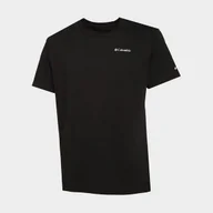 Koszulki męskie - COLUMBIA T-SHIRT CARLIS TEE BLK - Columbia - miniaturka - grafika 1