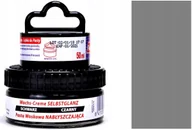 Środki do obuwia i ubrań - CIEMNA SZARA Pasta do butów ze skóry licowej WOSK Krem do obuwia APLIKATOR - miniaturka - grafika 1