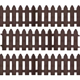 Vilde Orion Palisada ogrodowy brązowy 20x15 cm 10 szt 351004-B - Ogrodzenia - miniaturka - grafika 1
