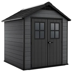 Domek narzędziowy KETER Newton 7x7.5 Szary 230 x 223,8 x 246 cm - Altany ogrodowe - miniaturka - grafika 1