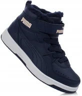 Buty dla dziewczynek - Puma Rebound Buty Dziecięce Zimowe Ocieplane r. 28 - miniaturka - grafika 1