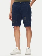 Spodenki męskie - Aeronautica Militare Szorty jeansowe 251BE252CT3507 Granatowy Regular Fit - miniaturka - grafika 1