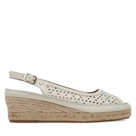 Sandały damskie - Espadryle Pikolinos W4A-1828 Biały - miniaturka - grafika 1