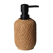 Mydelniczki i dozowniki mydła - Dozownik Braid brązowy Splendid - miniaturka - grafika 1