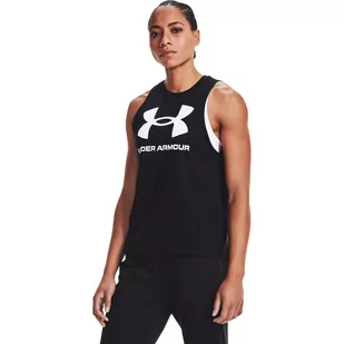 Koszulka damska Under Armour Live Sportstyle Graphic Tank - Koszulki sportowe damskie - miniaturka - grafika 1