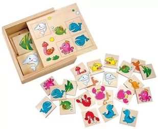 Bino Bino, gra logiczna Wodny świat - Łamigłówki - miniaturka - grafika 1