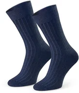 Skarpetki damskie - Bio Camel Skarpety Męskie Niebieski Melanż - miniaturka - grafika 1