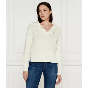 Guess Jeans Sweter Regular Fit - Swetry damskie - miniaturka - grafika 1