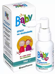 CAPEYPHARMA BABYCAP spray na ciemieniuchę 30ml - Kosmetyki kąpielowe dla dzieci - miniaturka - grafika 2