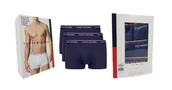 Spodenki męskie - BOKSERKI MĘSKIE TOMMY HILFIGER GRANAT 3szt r. XL - miniaturka - grafika 1