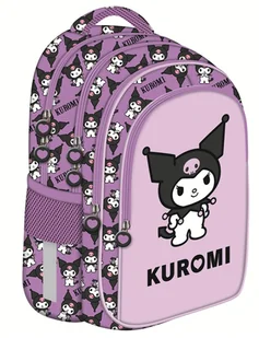 Plecak 4 komorowy 16" Bpl58 Kuromi Violet - Plecaki szkolne i tornistry - miniaturka - grafika 1