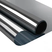 Okleiny - Folia okienna zapewniająca prywatność, folia na okna z lustrem weneckim, odpowiednia do biura, domu, okien 40×200 cm - miniaturka - grafika 1