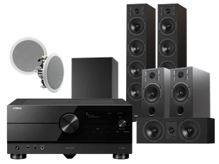 Kino domowe Yamaha RX-A8A + Diva 6 + 3 + 7 + RD 280 + Basso 880 - Kino domowe - miniaturka - grafika 1