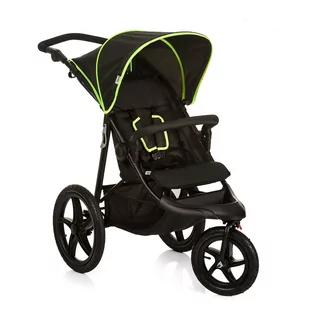 Hauck Runner, Wózek spacerowy, Black Neon Yellow - Wózki dziecięce - miniaturka - grafika 1