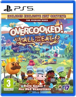 Overcooked - Jesz ile Chcesz! PL (PS5) - Gry PlayStation 5 - miniaturka - grafika 1