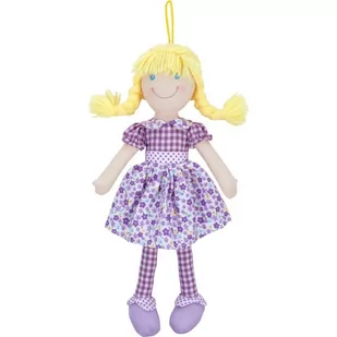 Beppe Lalka szmaciana Cornelia 38cm fioletowa - Lalki dla dziewczynek - miniaturka - grafika 1