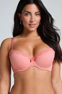 Biustonosze - Hunkemöller Biustonosz usztywniany z fiszbinami Lola Różowy - miniaturka - grafika 1