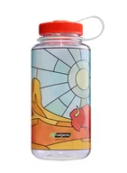 Shakery i bidony sportowe - Butelka turystyczna Nalgene Wide Mouth 32 oz (1000ml) - clear stained glass desert - miniaturka - grafika 1