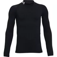 Odzież sportowa dziecięca - Koszulka chłopięca Under Armour CG ARMOUR MOCK LS - miniaturka - grafika 1
