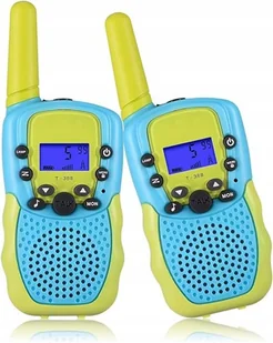 SHONA T388 WALKIE TALKIE 2 szt dla dzieci 10 tonów latarka VOX - Zabawki interaktywne dla dzieci - miniaturka - grafika 1