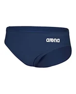 Kąpielówki męskie - arena męska drużyna Swim Krótkie majtki Solid Slip, Granatowy, 48 Mężczyźni, granatowy - miniaturka - grafika 1