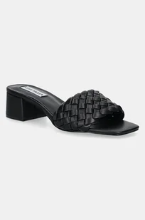 Steve Madden klapki Cellie damskie kolor czarny na słupku SM11003805 - Klapki i japonki damskie Steve Madden klapki Cellie damskie kolor czarny na słupku SM11003805 - Klapki i japonki damskie - miniaturka - grafika 1