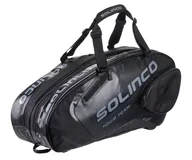 Tenis ziemny - Torba 3-komorowa Solinco Racket Bag 15 - Black - miniaturka - grafika 1