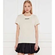 Koszulki i topy damskie - Patrizia Pepe T-shirt + kubek Regular Fit - miniaturka - grafika 1