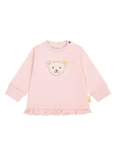 Steiff Bluza w kolorze jasnoróżowym - Bluzy i sweterki niemowlęce - miniaturka - grafika 1