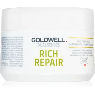 Goldwell DUALSENSES RICH REPAIR 60 sekundowa maska odbudowująca do włosów 200 ml - Maski do włosów - miniaturka - grafika 1