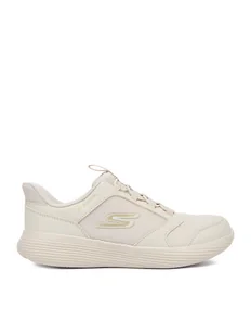 Skechers Sneakersy GO RUN 400 V2 TETRA SPEED 303855L NAT Beżowy - Buty dla dziewczynek - miniaturka - grafika 1