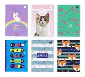 Artykuły biurowe - Interdruk Zeszyt A4/32 kolorowa linia (10szt) - miniaturka - grafika 1