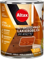 Lakiery do drewna - Altax Lakierobejca szybkoschnąca do wnętrz tik 0,75 l - miniaturka - grafika 1