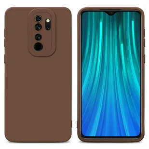Pokrowiec Etui Do Xiaomi RedMi NOTE 8 PRO w FLUID BRĄZOWY TPU Silikonowe Obudowa Ochronny Case Cover Cadorabo - Etui i futerały do telefonów - miniaturka - grafika 1