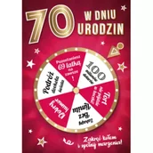 Kartki okolicznościowe i zaproszenia - Armin Style Karnet Urodziny 70 - miniaturka - grafika 1